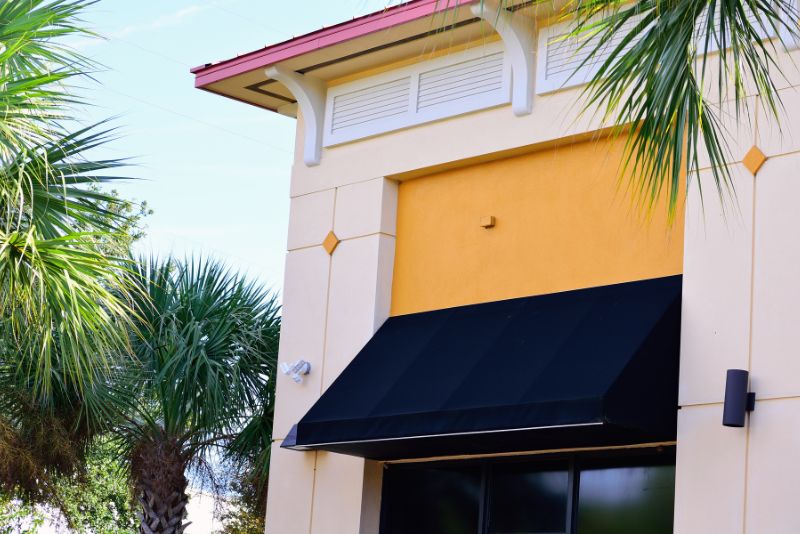 awning installation on an Ipswich home