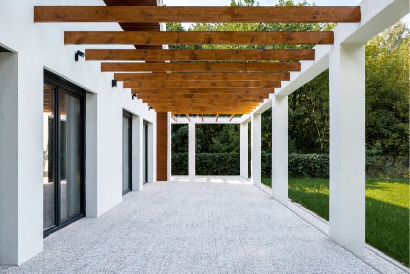 beautiful spacious verandah